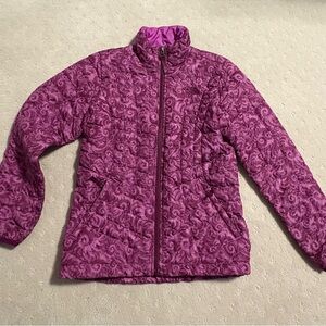 The North Face Kids Purple Puffer Jacket